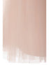 Girls Multi Color Illusion Neckline Pleated Satin Tulle Flower Girl Dress 2-16 - SophiasStyle.com